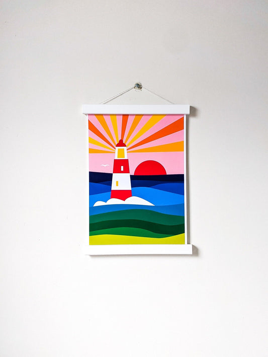 Coastal Lighthouse Print