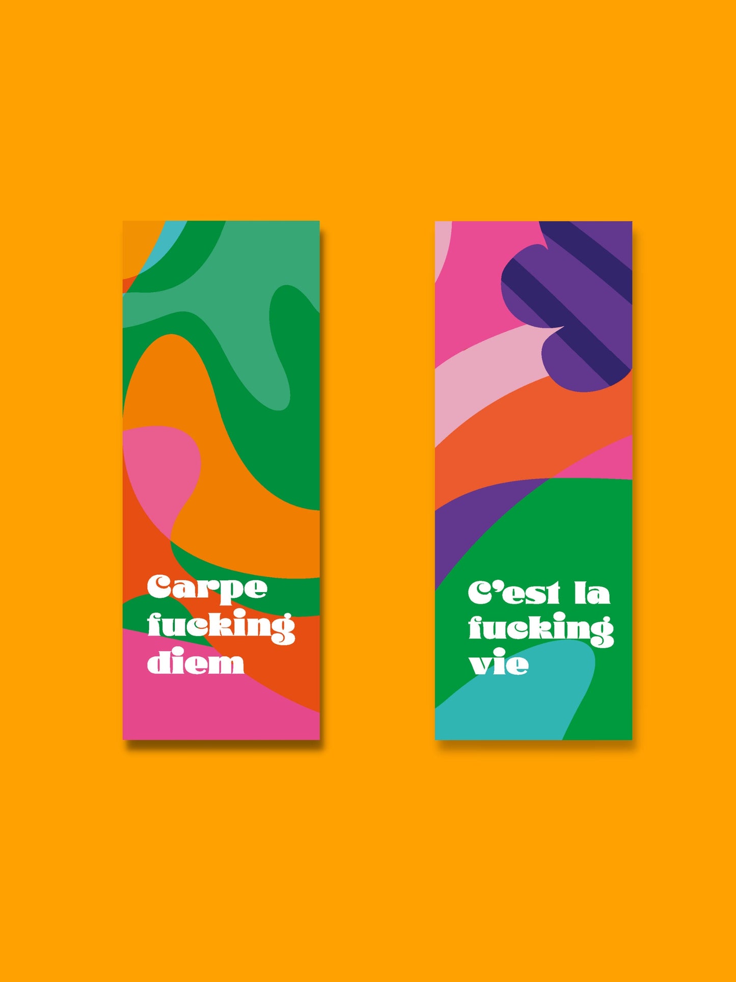 Colourful Illustrated Bookmarks